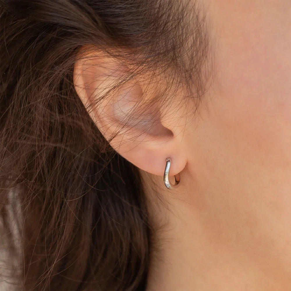 Twist Glam Hoops Ohrringe