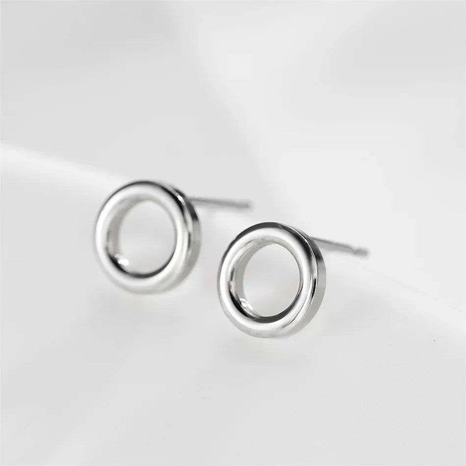 Circle Stud Ohrringe - Fascina