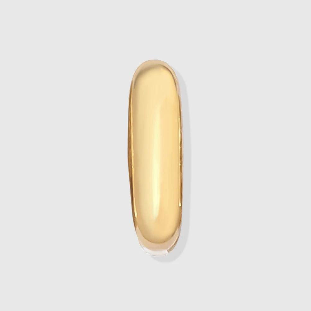 Bubble Buchstaben Anhänger I Gold - Fascina