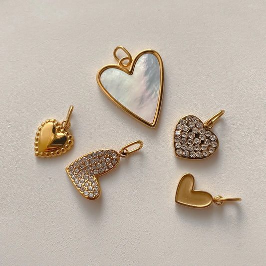 Bohemian heart pendant