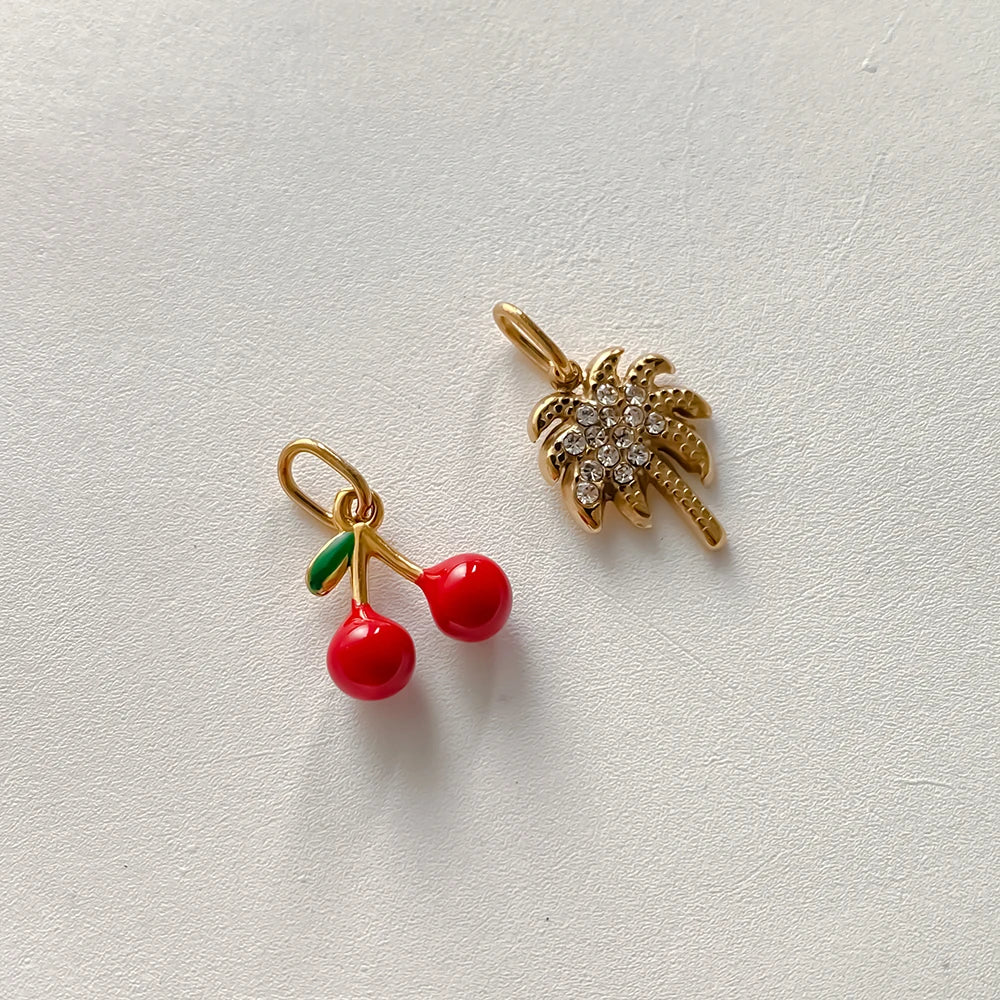 Zirkonia Palme Anhänger
