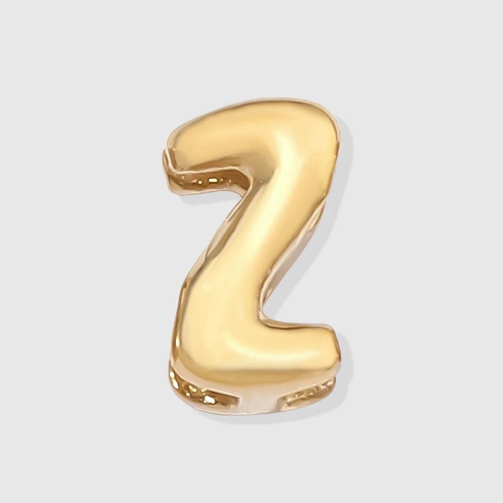Bubble Buchstaben Anhänger Z Gold - Fascina