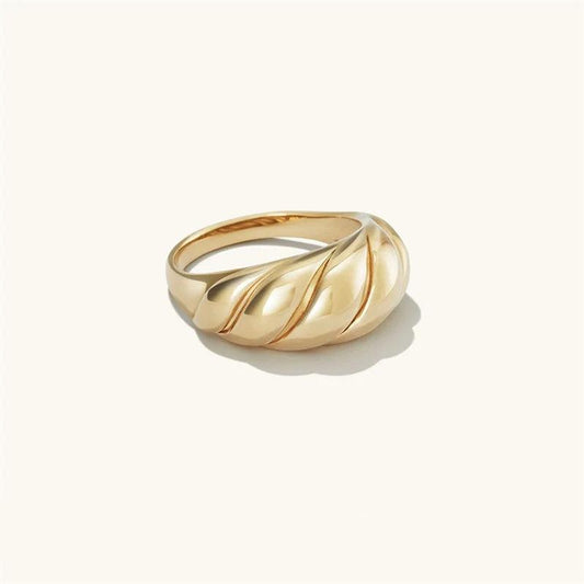 Croissant Ring Gold - Fascina