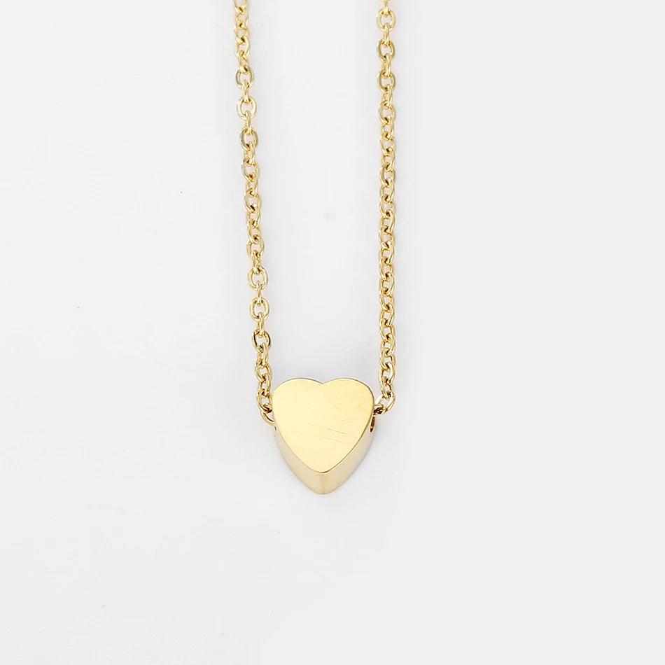 Tiny Heart Kette Gold Herz - Fascina