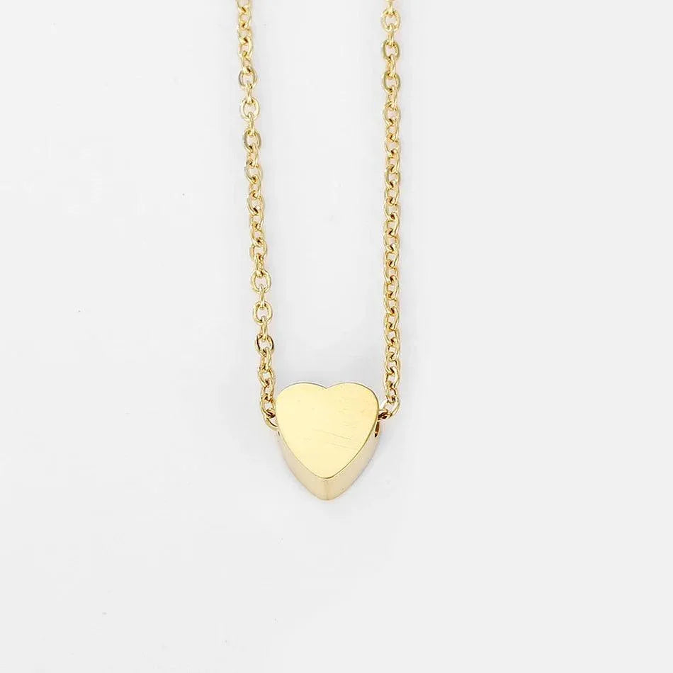 Tiny Heart Kette Gold Herz - Fascina