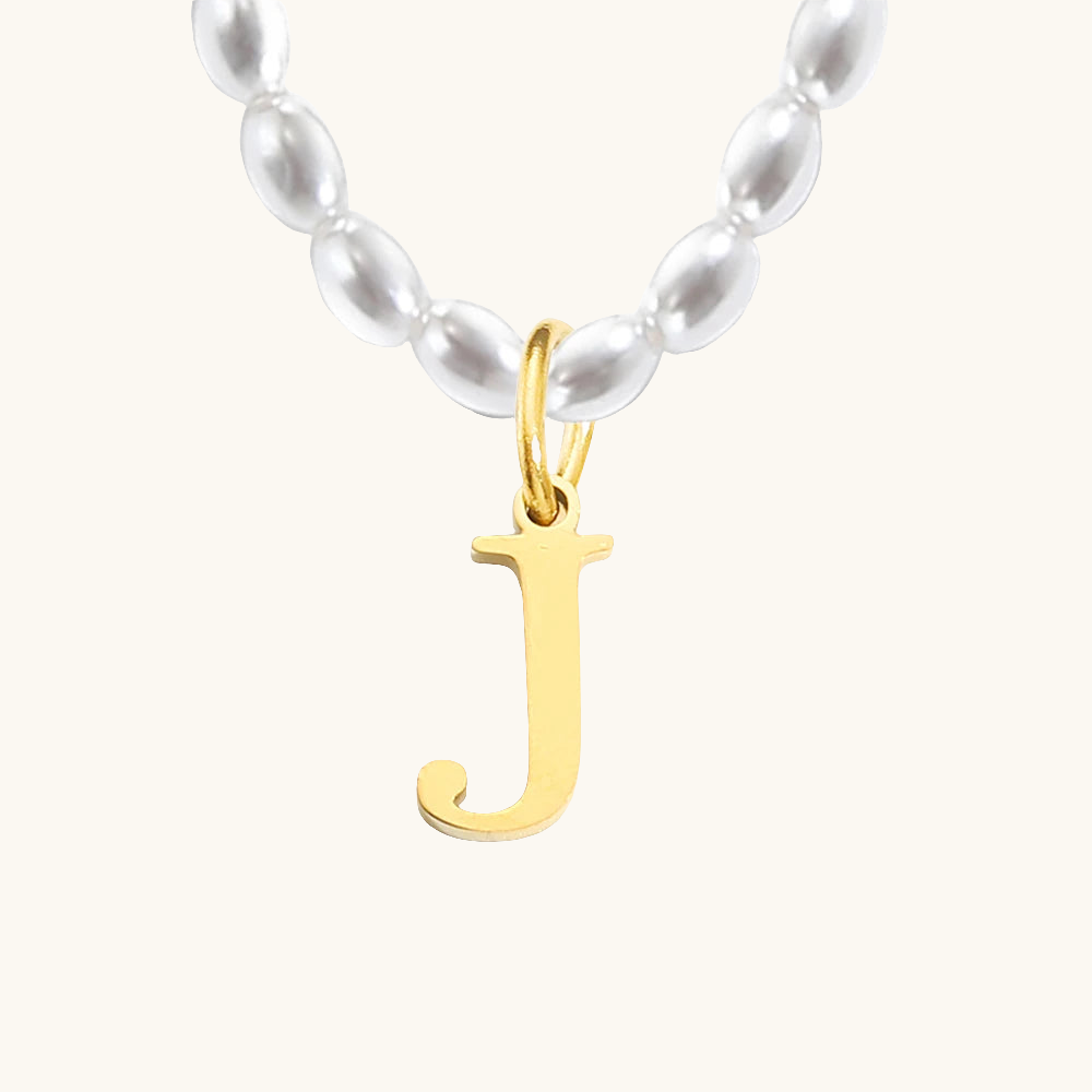Initial Pearl Perlenkette