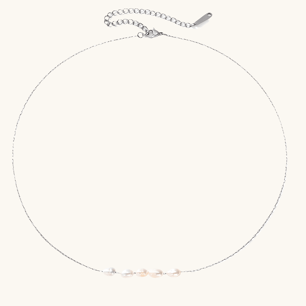 Eternal Pearl Kette Silber - Fascina