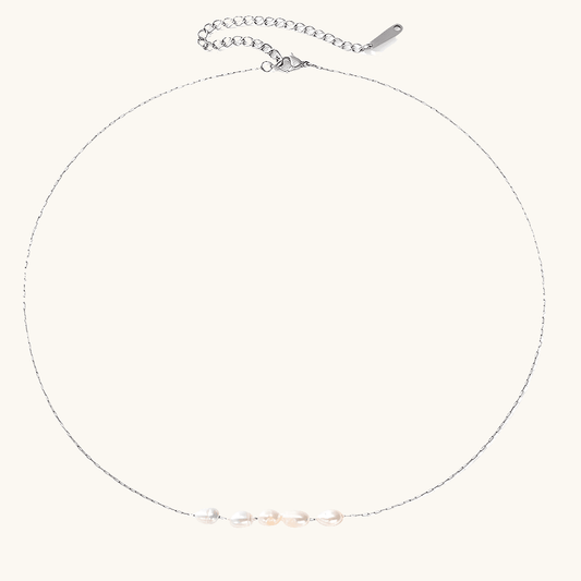 Eternal Pearl Kette Silber - Fascina