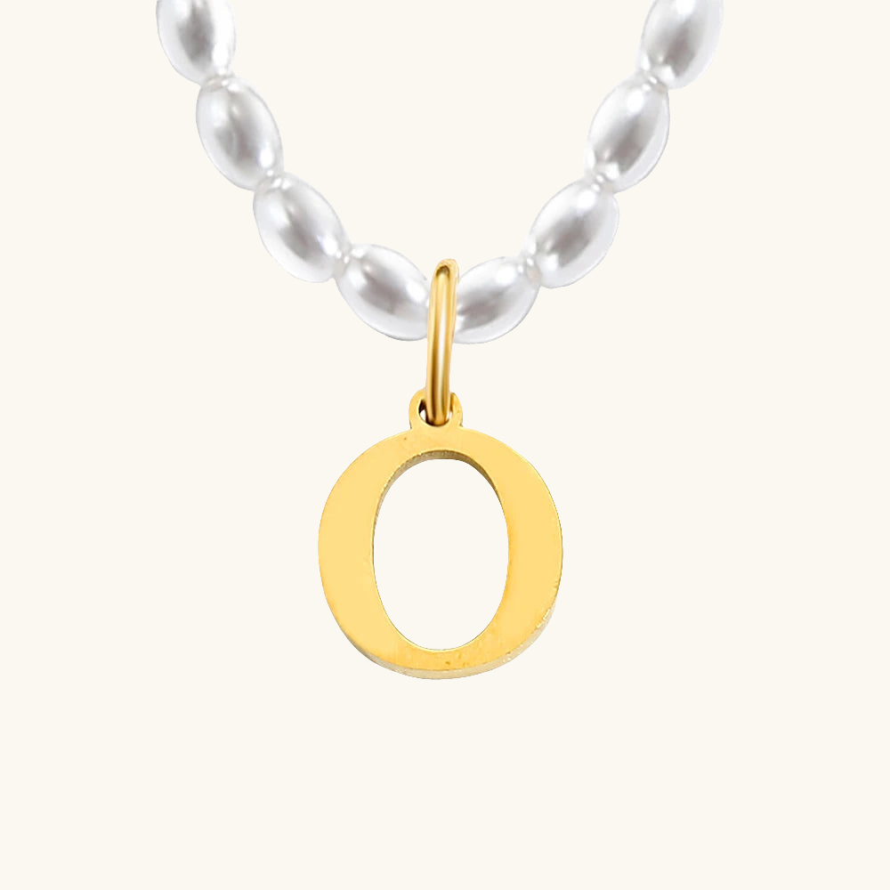 Initial Pearl Perlenkette
