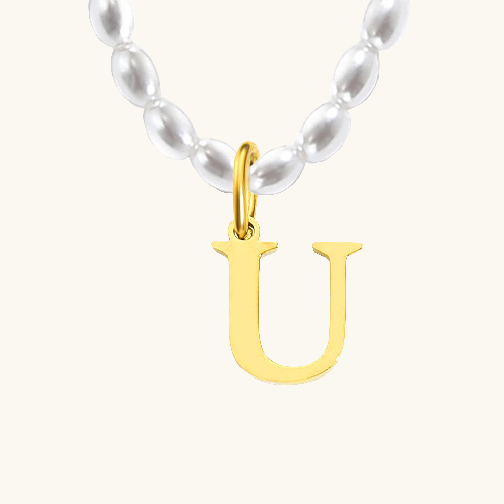 Initial Pearl Perlenkette