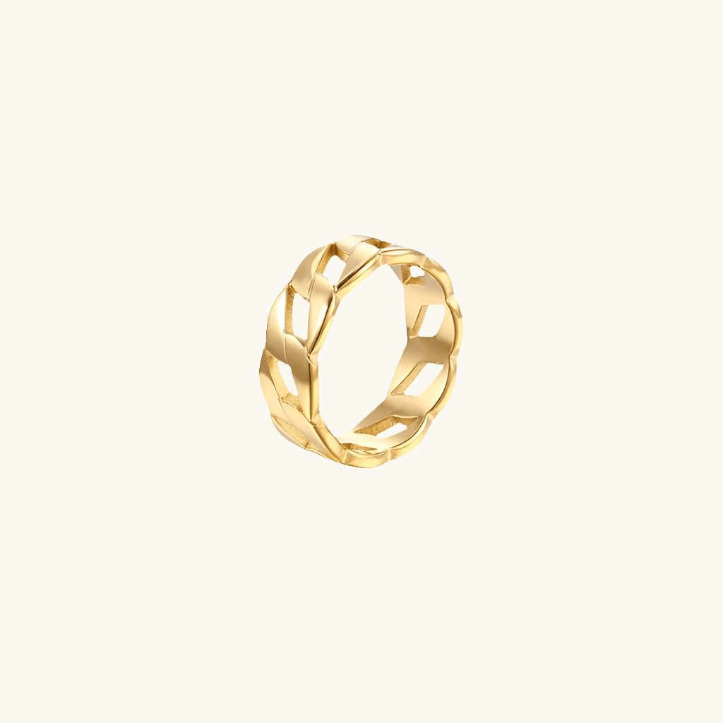 Classic Chain Ring Gold - Fascina