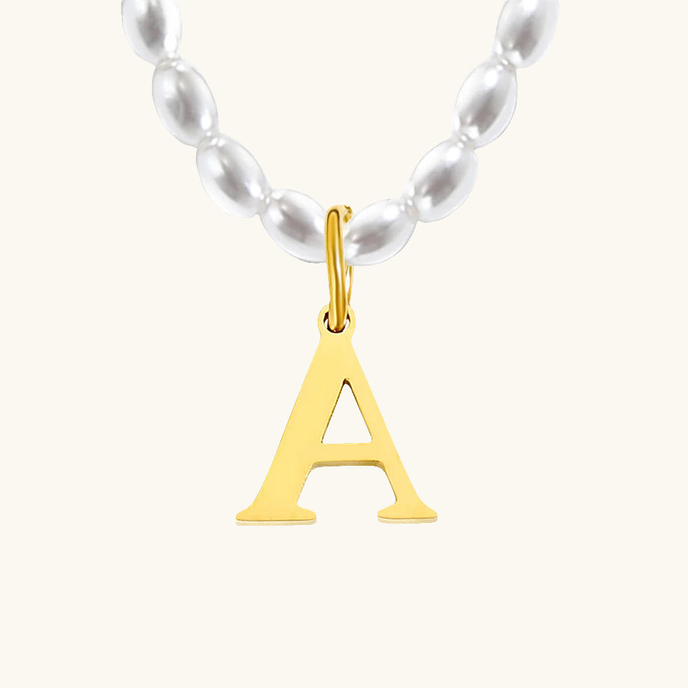 Initial Pearl Perlenkette