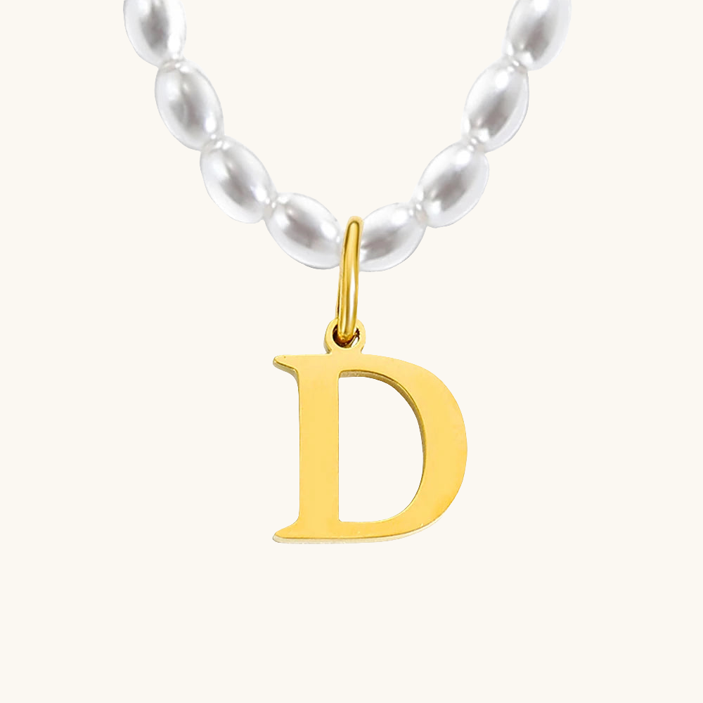 Initial Pearl Perlenkette