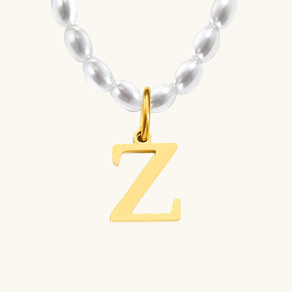 Initial Pearl Perlenkette