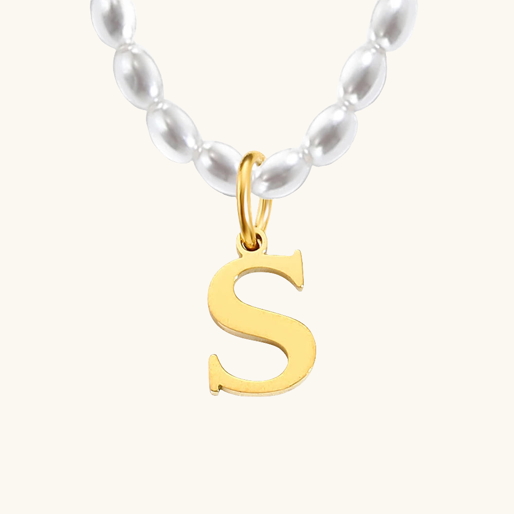 Initial Pearl Perlenkette