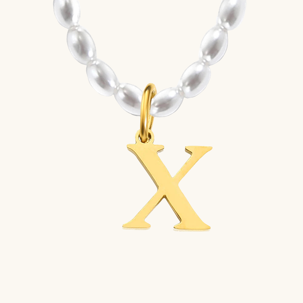 Initial Pearl Perlenkette
