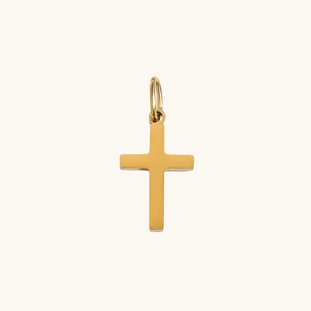 Kreuz Anhänger Kreuz 02 / Gold – Fascina