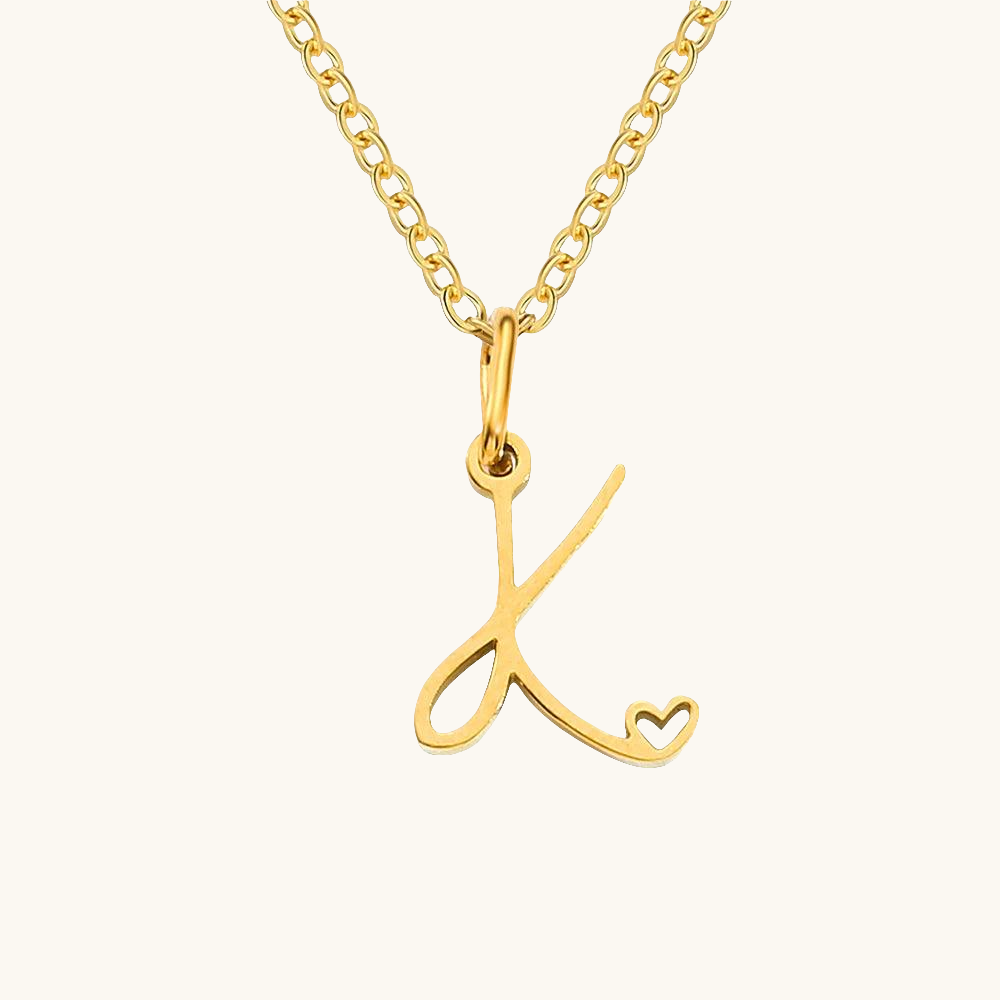 Initial Heart Kette