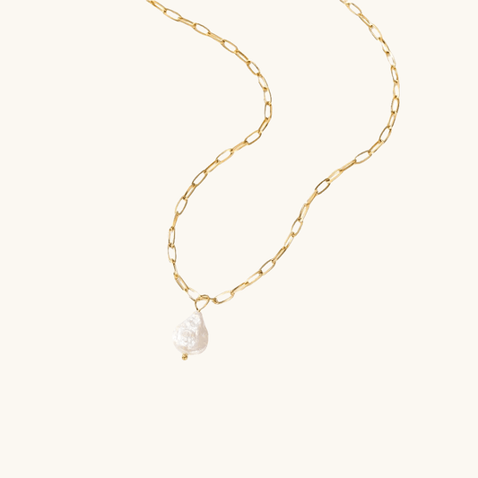 Oceans Drop Kette Gold - Fascina
