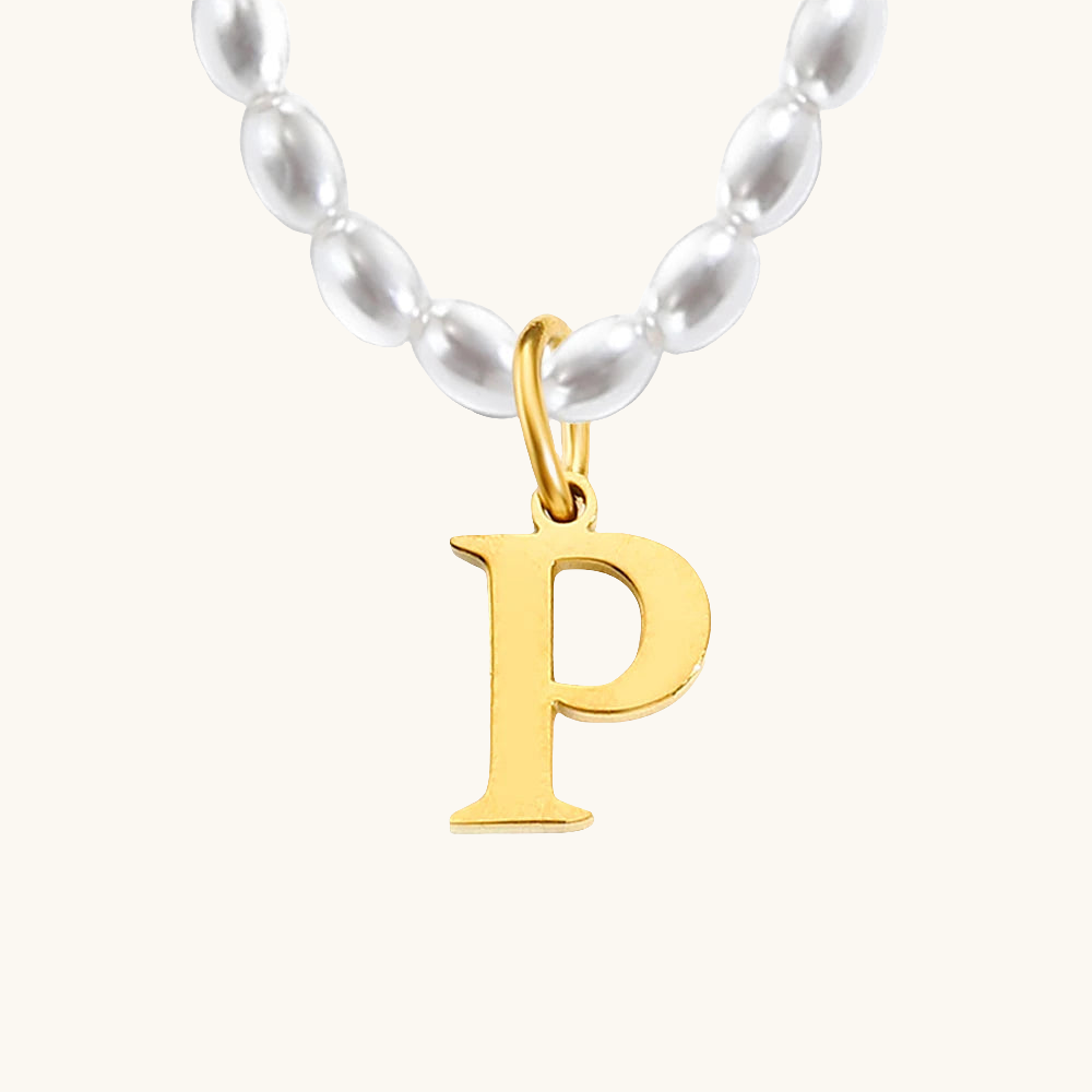 Initial Pearl Perlenkette