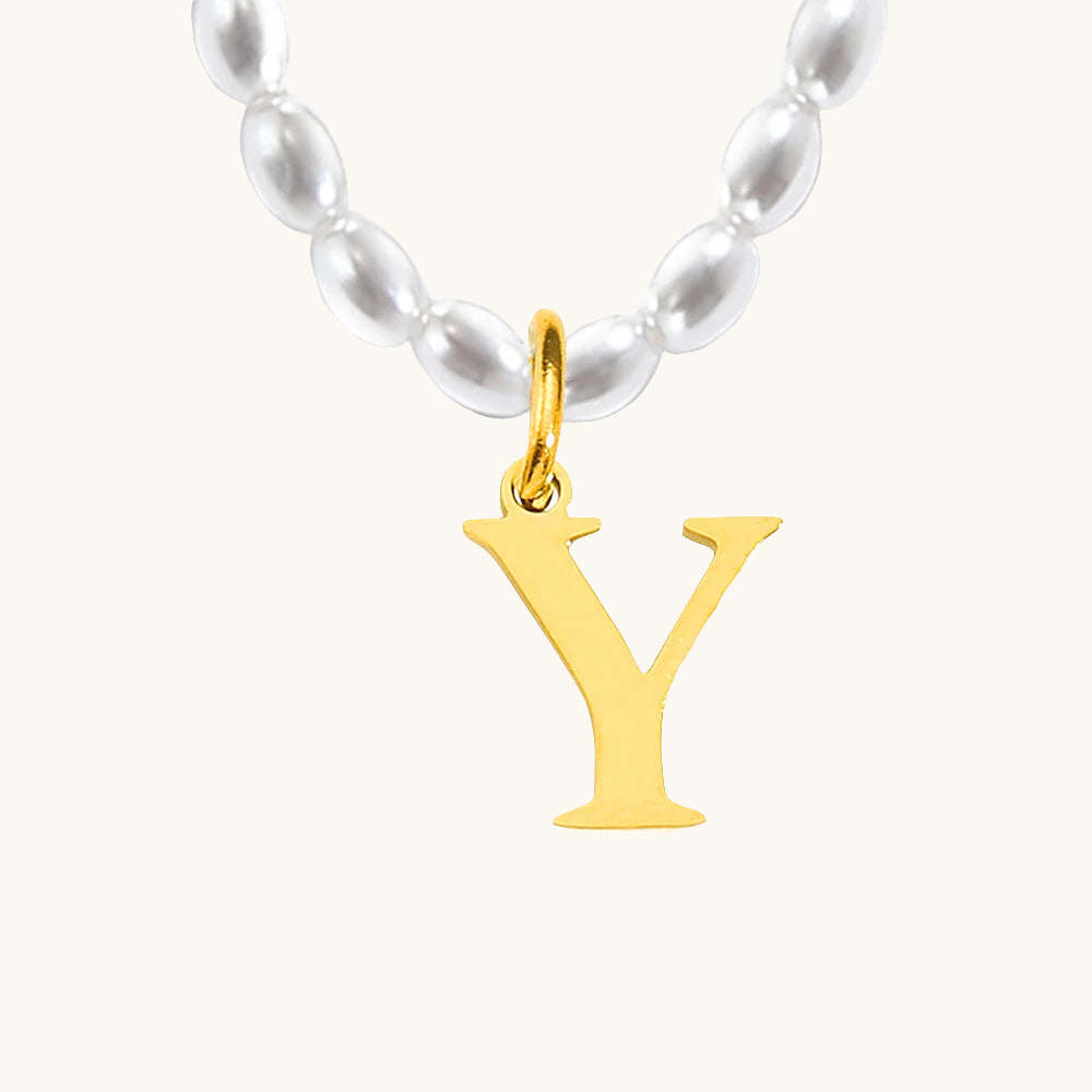 Initial Pearl Perlenkette