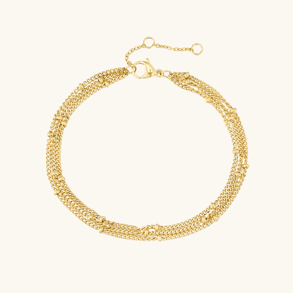 Essence Armband 3-fach Gold - Fascina