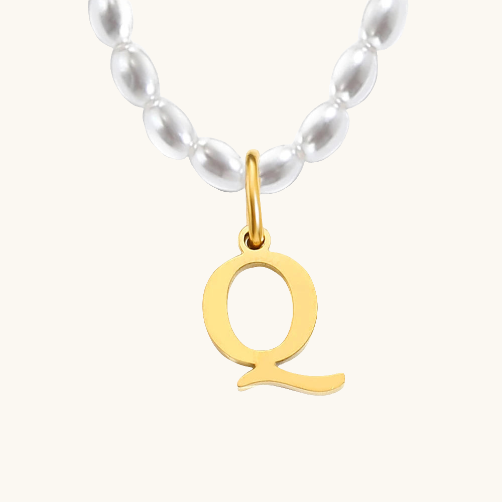 Initial Pearl Perlenkette