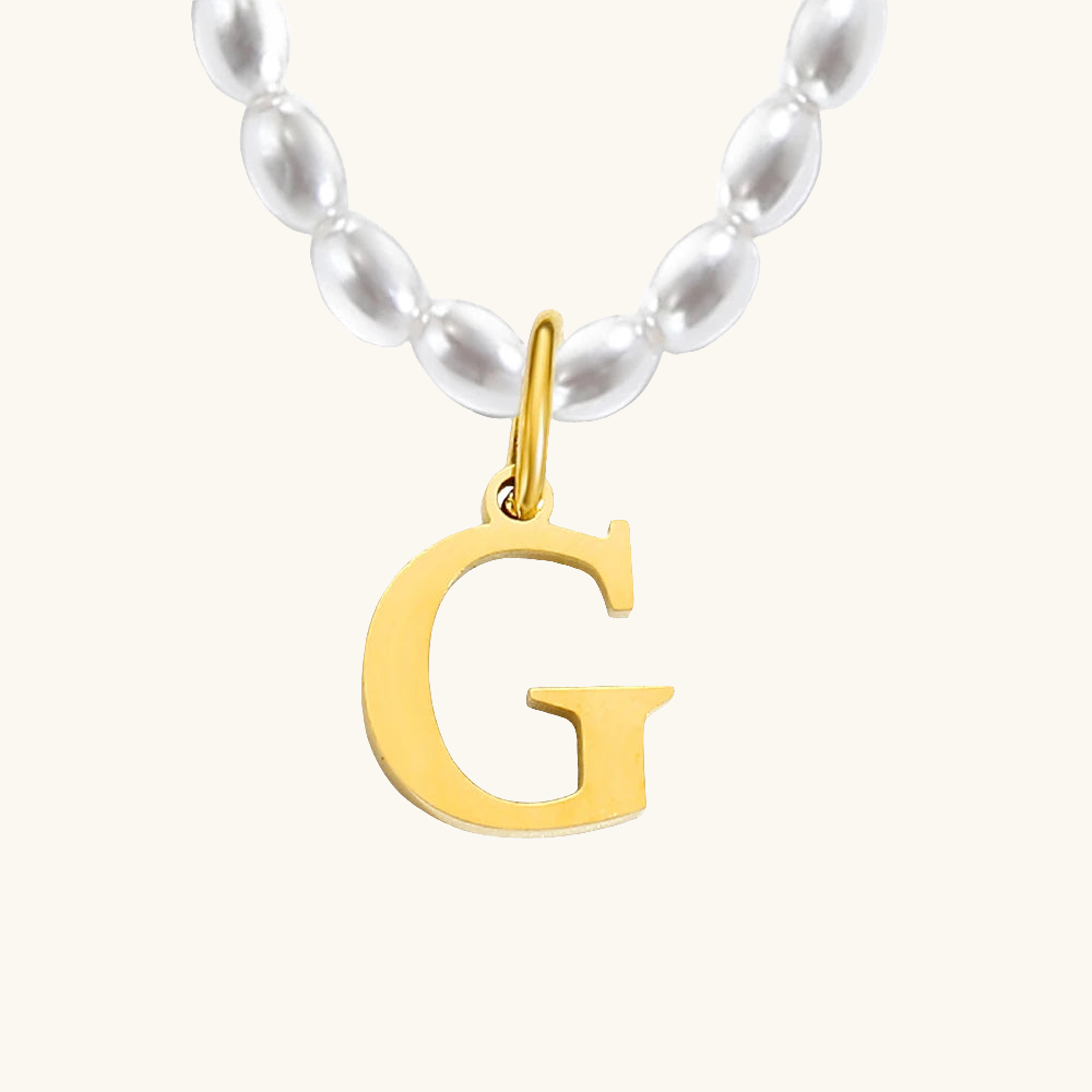 Initial Pearl Perlenkette