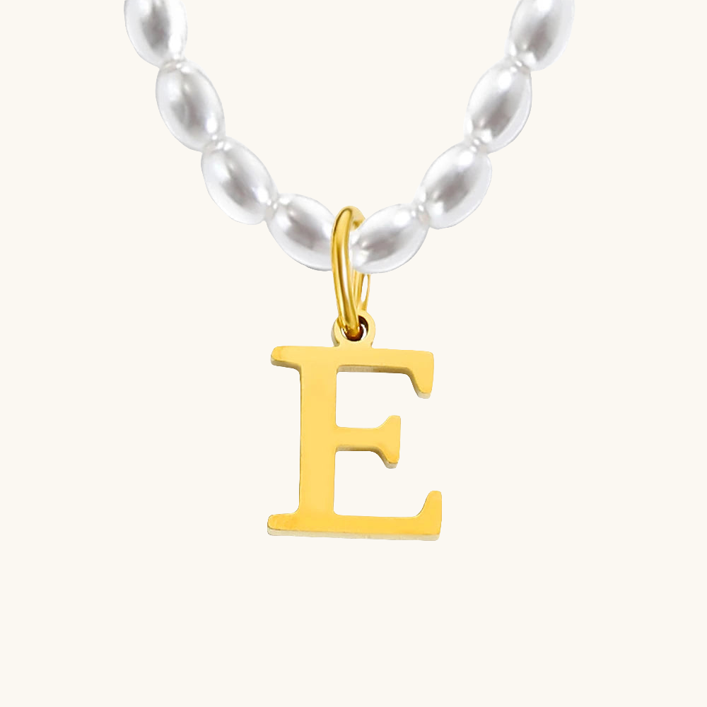 Initial Pearl Perlenkette