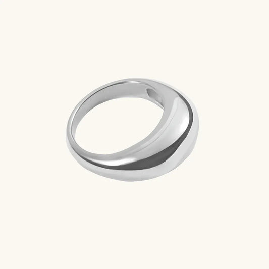 Simple Dome Ring Silber - Fascina