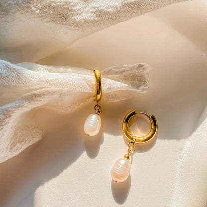 Pearl Drop Ohrringe - Fascina