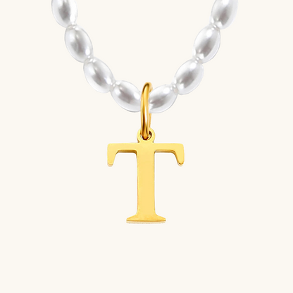 Initial Pearl Perlenkette