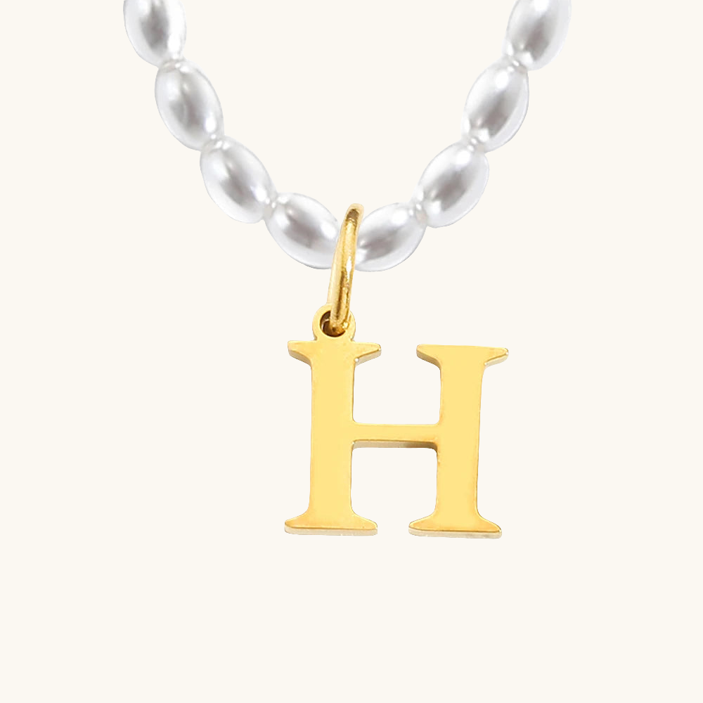 Initial Pearl Perlenkette