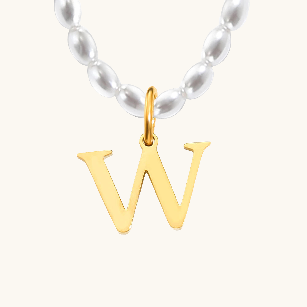 Initial Pearl Perlenkette