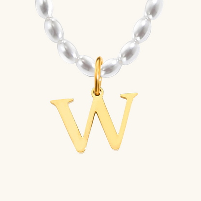Initial Pearl Perlenkette