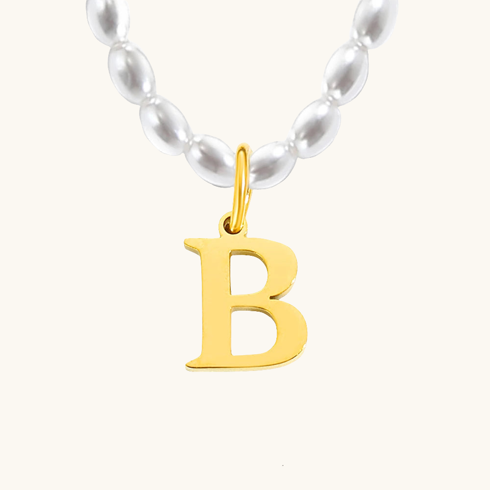 Initial Pearl Perlenkette