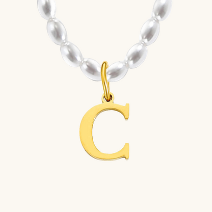 Initial Pearl Perlenkette