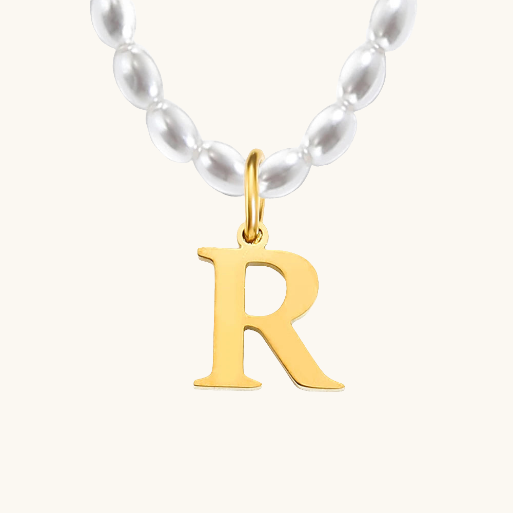 Initial Pearl Perlenkette