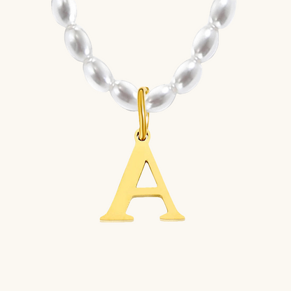 Initial Pearl Perlenkette