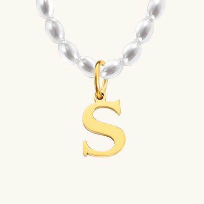 Initial Pearl Perlenkette