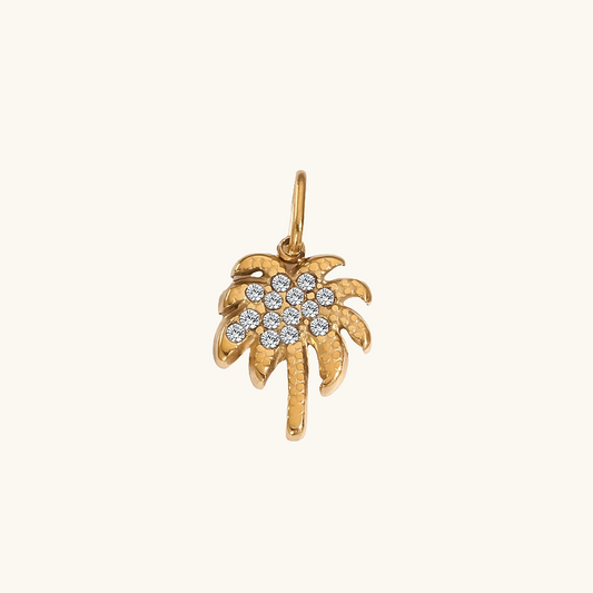 Zirkonia Palme Anhänger