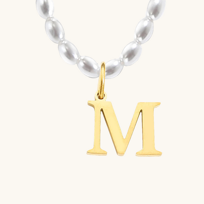 Initial Pearl Perlenkette