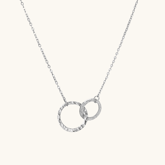 Double Ring Kette Silber - Fascina