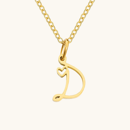 Initial Heart Kette