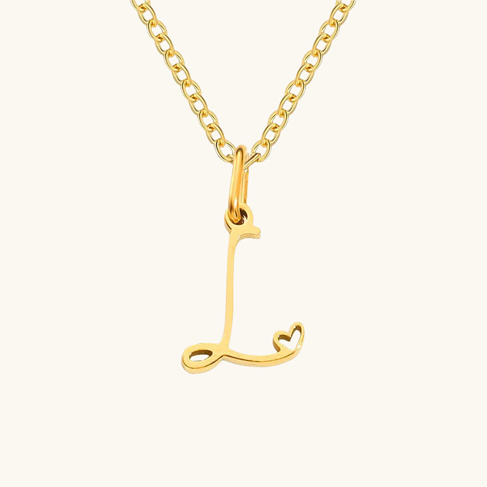 Initial Heart Kette